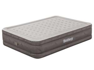 Air Beds: Bestway Fortech Air Mattress Queen Built-in AC pump