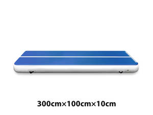 Air Track Blue & White – 300cm x 100cm x 10cm