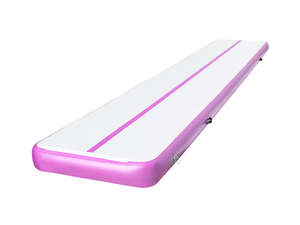 Air Track: Air Track Pink & Grey – 500cm x 100cm x 10cm