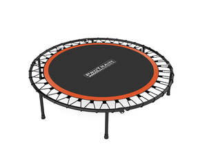Trampoline: Folded Mini Trampoline 40-inch - Orange