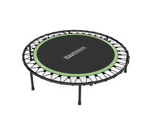 Trampoline: Folded Mini Trampoline 40-inch - Green