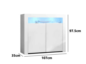 Glansig LED Unit + Glansig LED Buffet