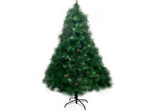 Christmas Tree: Christmas Tree with LED Lights - 6Ft/180 cm