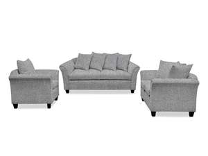 Nz Made Furniture: DS NZ Made Chika 3+2+1 Sofa Set - Kido Steel