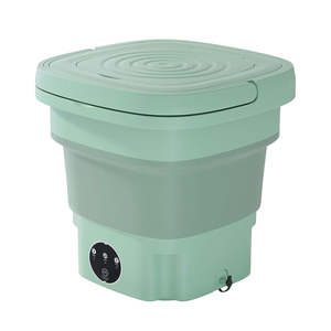 Washing Machines: DS NA Devanti Portable Washing Machine 8L Green