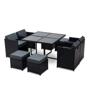 Genoa 9-Piece Aluminium Outdoor Dining Set