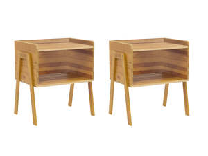 Bedside Table: Jaecyon End Table x 2