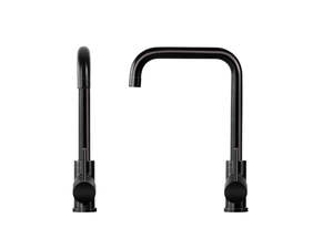 Bathroom Health Beauty: Black Kitchen Faucet - Square