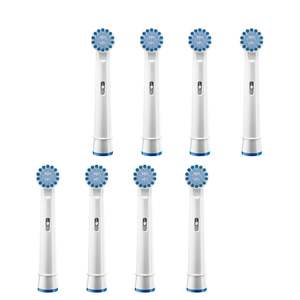 Bathroom Health Beauty: DS BS 8pcs Sensitive Clean Brush Heads for Oral B