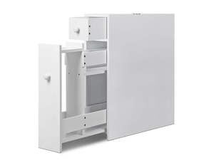 Bathroom Health Beauty: Toilet Side Cabinet