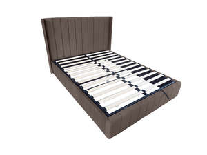 Bed Frames: Gyllene Storage bed Queen