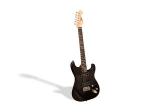 Electric Guitar Set - Black