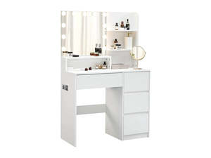Makeup Vanity Desk White