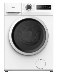 Laundry: T Midea 8KG Front Loader Washing Machine - White Color