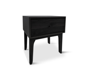 Samuel Bedside Table - Black