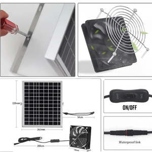 Kiwi Disable List: DS BS 15W Solar Powered Dual Fan Kit