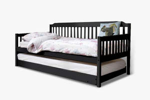 Karlan Daybed with Trundle - Black