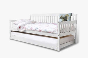 Karlan Daybed with Trundle - White