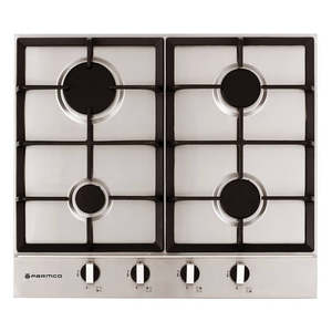 Parmco GAS COOKTOP 600MM STAINLESS 4BURNER
