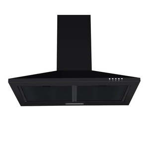 T Parmco RANGEHOOD CANOPY 600MM BLACK 500M3H