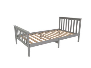 Bed Frames: New Hampshire Bed Frame King Single Grey