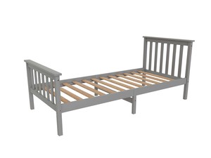 New Hampshire Bed Frame Single Grey