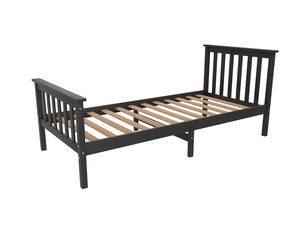 New Hampshire Bed Frame Single Black