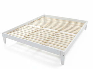 Bed Frames: Sovo Bed Frame White - Double