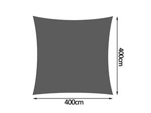 Shade Sail 4m x 4m - Grey