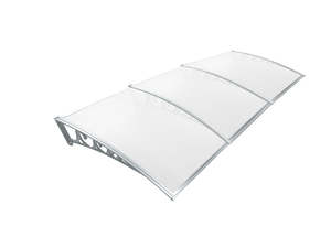 Grey Frame Window Awning 150cm x 300cm