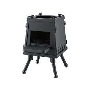 All: Grillz Fire Pit BBQ Portable Outdoor Fireplace Camping Stove for Picnics