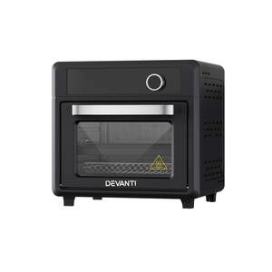 All: Devanti Air Fryer 20L LCD Fryers Oven