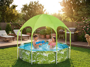 Toys: Bestway Splash-in-Shade Play Pool + ZURU X-Shot Water Fast-Fill Small Motor Soak
