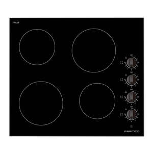 Parmco COOKTOP SERIES1 600MM ALUMINIUM TRIM CERAMIC 4 BURNER