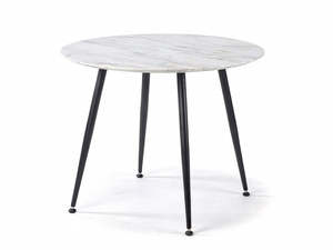 All: Fernando Round Dining Table with MDF Top - 90 cm