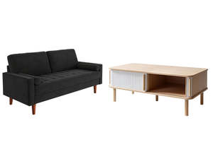 Living Room: Modern Living Room Combo – 2 Piece Set