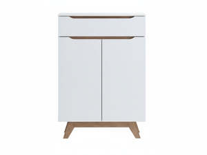 Simona Range: Simona 2-Door Shoe Cabinet With Drawer