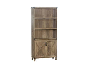 Storage Cabinets Bookshelves: 2-Door Bookcase