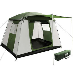 Gazebo Shade: Weisshorn 6-Person Dome Family Camping Tent