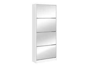 DS 4-Tier Mirror Shoe Organizer