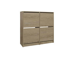 Enkel 4-Drawer Shoe Rack - Oak