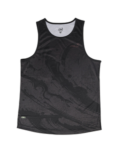 Products: Mens Ride The Wave Singlet - Black - TSUNAMI SPORT