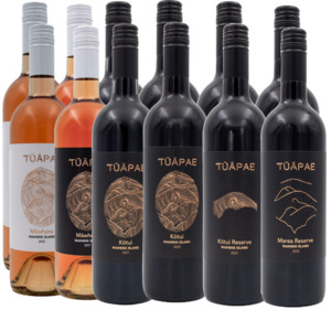 Products: Mixed selection case (12 bottles) Tūāpae