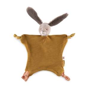 Moulin Roty: Trois Petits Lapins - Ochre Rabbit Comforter