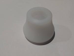22mm Glide Feet White - PAIR Tubular Equipment