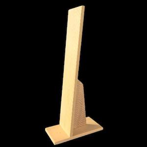 Accessories: Wooden Display Stand for Mounted Orchids