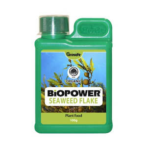 Fertilisers Plant Food And Supplements: BioPower Seaweed Flakes - 200g