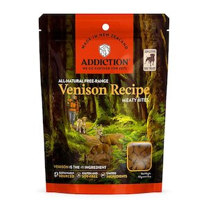 Treats: Addiction Venison Meaty Bites