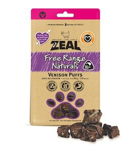Zeal Dried Venison Puffs - 85g