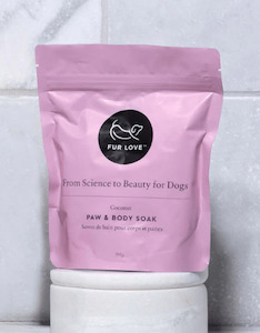 Dogs: Fur Love Coconut Paw & Body Soak for Dogs - 350g